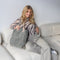 Høyde - Laptoptas dames voor 13 inch en 15 inch laptops - Jaqcuard Aqua Pearl
