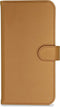 Høyde - Vegan lederen bookcase hoes - 100% Biologisch Afbreekbaar - Geschikt voor Samsung Galaxy S21 Ultra - Cognac