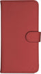 Høyde - Vegan lederen bookcase hoes - 100% Biologisch Afbreekbaar - Samsung Galaxy S21 Plus / S21+ - Rood