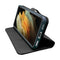 Høyde Vegan leren bookcase hoes 100% Biologisch Afbreekbaar Samsung Galaxy S21 Ultra - Zwart