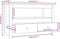 vidaXL - Tv-meubel - 79x35x52 - cm - massief - grenenhout - wit