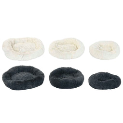 Hondenbed Home ESPRIT Wit Donker grijs 73 X 64 X 16 CM 2 Stuks