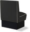 Bel Air Dinerbank Single Booth HW-70 Zwart