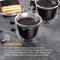 Dubbelwandige theeglazen koffieglazen - Cappuccino glazen - Warme en koude dranken koffietassen dubbelwandig - 250 ML - Set van 4 - VDN