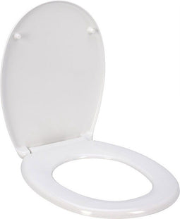 Bathroom Solutions - Toiletbril - Duroplast Soft Close 18 inch - Wit