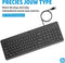 HP 150 - Bedraad Toetsenbord - Qwerty - Zwart
