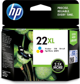 HP 22XL Inktcartridge - Cyaan / Geel / Magenta