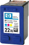 HP 22XL Inktcartridge - Cyaan / Geel / Magenta