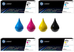 HP 415A Zwart/Cyaan/Magenta/Geel - Originele LaserJet Tonercartridge - 4-pack - Standaard Capaciteit