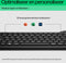HP 460 Bluetooth-toetsenbord voor meerdere apparaten QWERTY Zwart
