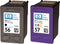 HP 56/57 - Inktcartridge / Zwart / Kleuren (SA342AE)