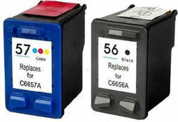 HP 56 + HP 57 Compatibel (INK-FILL.NL ) cartridges