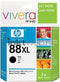 HP 88XL - Inktcartridge / Zwart (C9396AE)