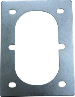 HP Autozubehör 25273 Tegenplaat voor sjorring (l x b x h) 125 x 165 x 3 mm