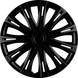 HP Autozubehör Wieldoppen R16 Zwart 4 stuk(s)