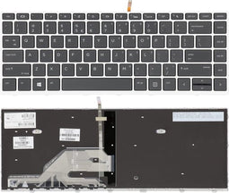 HP Laptop Toetsenbord Qwerty US + Backlit