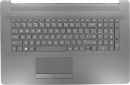 HP Laptop Toetsenbord Qwerty US + Top Cover - Ash Silver