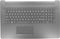 HP Laptop Toetsenbord Qwerty US + Top Cover - Ash Silver