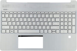 HP Laptop Toetsenbord Qwerty US + Top Cover - Zilver