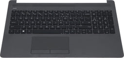 HP Laptop Toetsenbord Qwerty US + Top Cover - Zwart