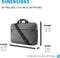 HP Prelude - Laptoptas - 15.6 inch - Topload - Grijs