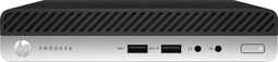 HP ProDesk 400 G4 i5-8500T mini PC Intel® Core™ i5 8 GB DDR4-SDRAM 256 GB SSD Windows 10 Pro Zwart, Zilver