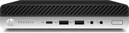 HP ProDesk 600 G4 i5-8500T mini PC Intel® Core™ i5 8 GB DDR4-SDRAM 256 GB SSD Windows 11 Pro Zwart, Zilver