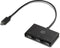 HP USB-C to USB-A - Hub - 3 x SuperSpeed USB 3.0 - desktop - voor Elite c1030; EliteBook 83X G7, 84X G7, 85X G7; ProDesk 400 G7; ZBook Create G7, Studio G7