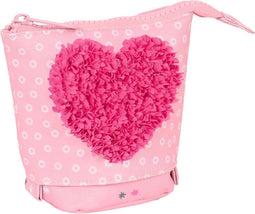 Potloodetui - Love Yourself - Roze (8 x 19 x 6 cm)