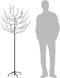 vidaXL - Kerstboom - 200 - LED's - blauw - wit - licht - kersenbloesem - 180 - cm