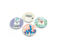 Trendform Magnet Eye - Llama - set van 4 verschillende
