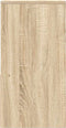 vidaXL - Nachtkastjes - 2 - st - met - lade - 35x34x66,5 - cm - sonoma - eikenkleurig