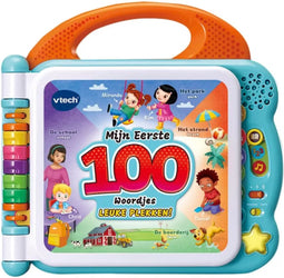 VTech Baby Mijn Eerste 100 Woordjes - Educatief Babyspeelgoed - 100 Woordjes in NL/EN