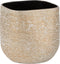 J-Line bloempot Audrey - keramiek - champagne - large - Ø 25.5 cm