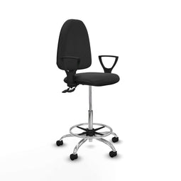 Piqueras y Crespo BFN05RN - Bureaustoel - Hoogteverstelbaar - Donker grijs