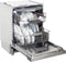 BAUKNECHT OBBC ECOSTAR 7540 - Half Geïntegreerde Vaatwasser 14 Couverts - ActiveDry - Roestvrij staal