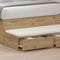 vidaXL - Ligbed - Artisan - Eiken - 100x36.5x16.5 - cm - Geengineerd - Hout