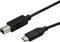 Startech.com USB-C naar USB-B - Printerkabel M/M - 3 m - Zwart
