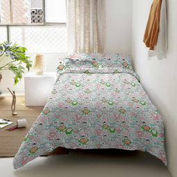 Happy Friday Duvet cover set 2 pieces Macaque 155x220 cm (Single) Multicolor