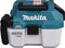 Makita DVC750LZX3 - Accu Stofzuiger 18V - Droog- en vloeistoffilter - 7,5 l (excl. accu's en lader)