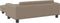 vidaXL - Hondenmand - met - verlengstuk - 100x50x30 - cm - kunstleer - cappuccino