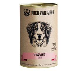 Natvoer Paka Zwierzaka Beef and herring Rundvlees 400 g