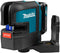 Makita SK105DZ - Kruislijnlaser - Zelfnivellerend - Rood