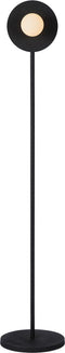 Atmooz - Vloerlamp Jacob - Staande Lamp - Stalamp - Woonkamer - Zwart - Hoogte 155cm - Metaal