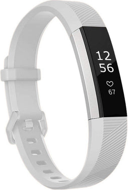 iMoshion Bandje Geschikt voor Fitbit Alta HR / Alta - iMoshion Siliconen bandje - Wit