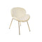 Stoel DKD Home Decor Goud Beige Gouden 63 x 57 x 73 cm
