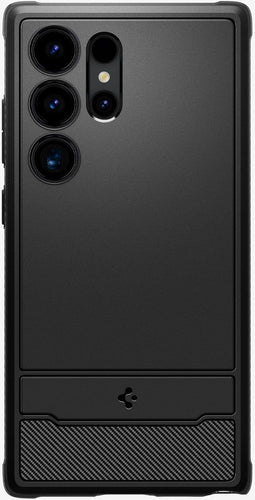 Spigen Rugged Armor - Soft case - Militaire standaard en Air Cushion technologie - Zwart