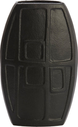 Light&living Vaas deco 18x6x29 cm BOLANGI mat zwart