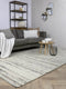 MOMO Rugs Sten Beige Vloerkleed - 140x200 - Rechthoek - Laagpolig,Structuur Tapijt - Industrieel - Beige, Bruin, Grijs