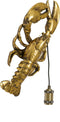 Light & Living Wandlamp Lobster - Brons